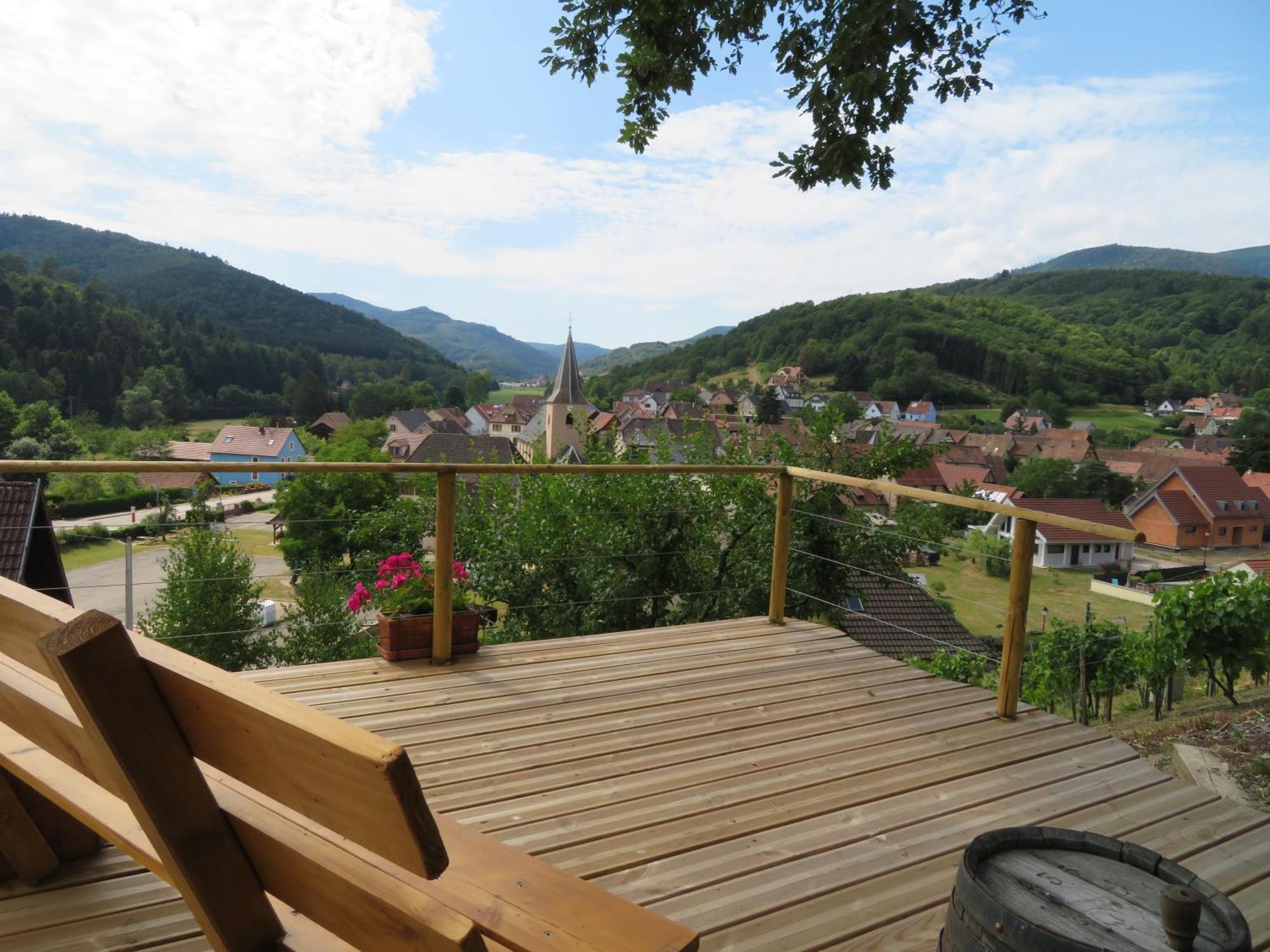 Saint-Martin  Chambres D'Hotes "Au Val Sejour" Alsace מראה חיצוני תמונה