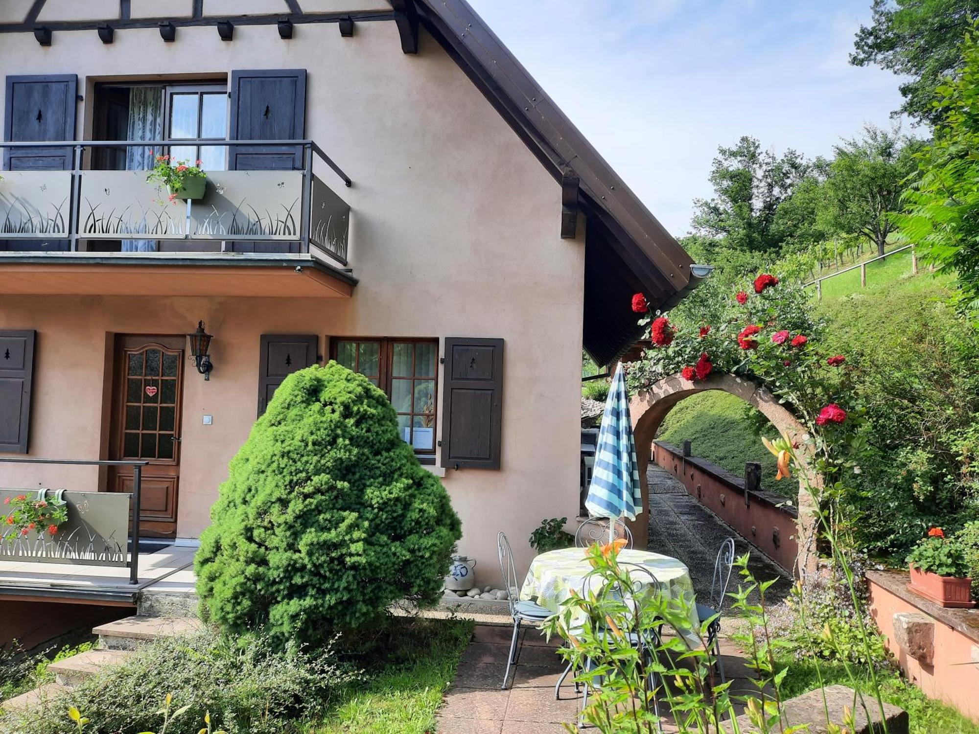 Saint-Martin  Chambres D'Hotes "Au Val Sejour" Alsace מראה חיצוני תמונה